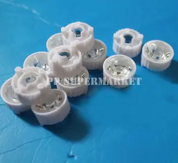 

10pcs 15/30/45/60/90/120degree led Lens White holder white screw for 1W 3W High Power LED