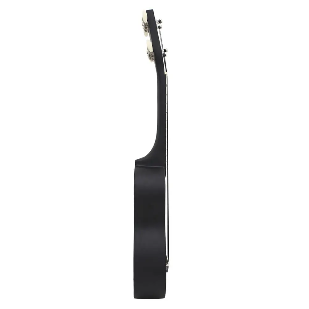 21inch Ukulele Soprano Basswood Acoustic Ukelele 4 Strings Musical Instrument with Bag Strap String Capo