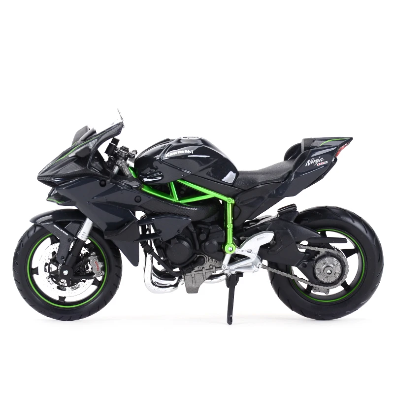 Maisto 1:12 Kawasaki Ninja H2 R черный литой Сплав модель мотоцикла Игрушка