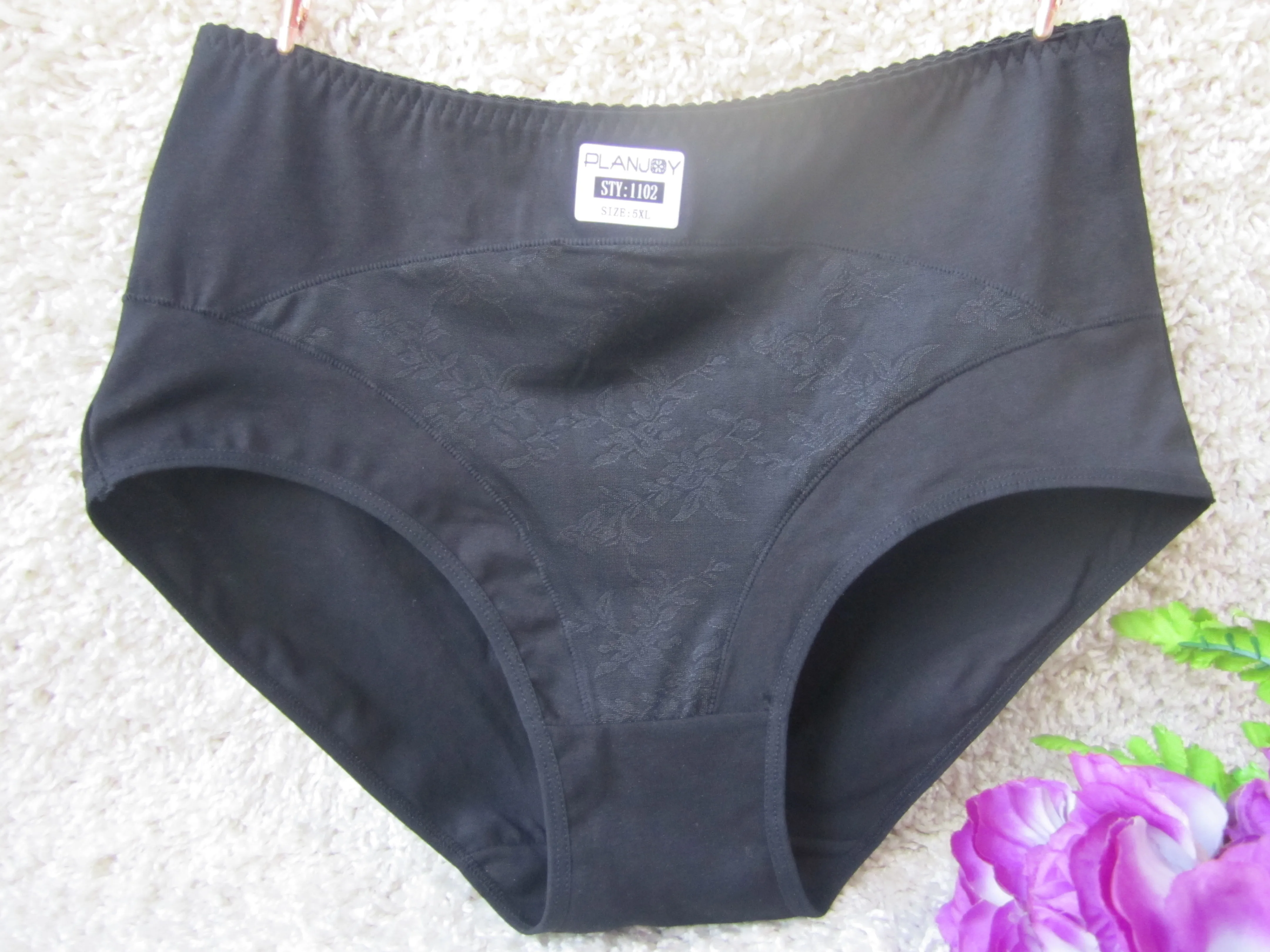Новинка, Ropa interior femeni трусы размера плюс 7XL с высокой талией, хлопковое кружевное нижнее белье, женское нижнее белье