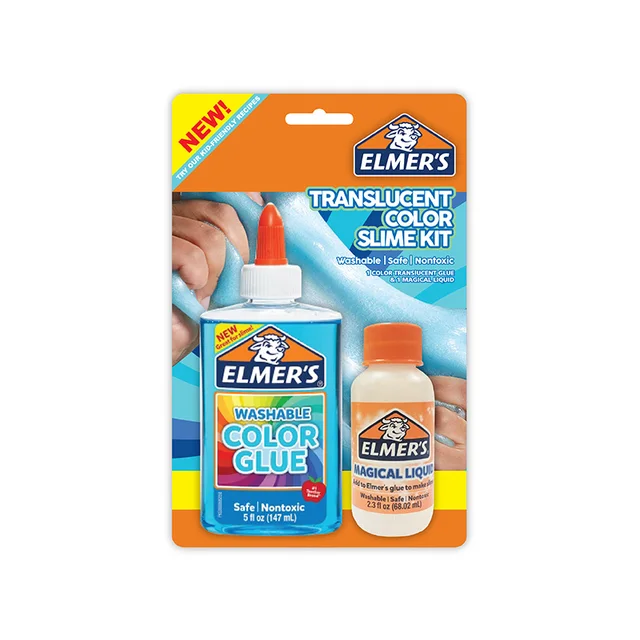 Elmer's Color Changing /Translucent Color Slime Kit ,147ml Glue + ...