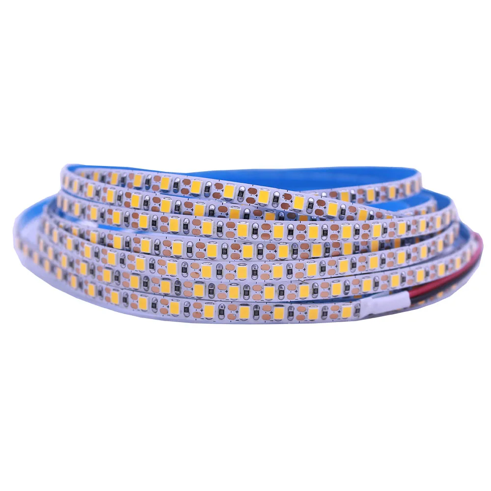 5 мм ширина печатной платы 5V 12V 24V 5M IP20 не Водонепроницаемая 2835SMD 120Led/m светодиодная