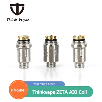 

Original Think Vape ZETA Replacement Coil with Mesh 0.2ohm 0.5ohm ZETA Coil AIO RBA Coil for Thinkvape Thor AIO 80w Vape Kit