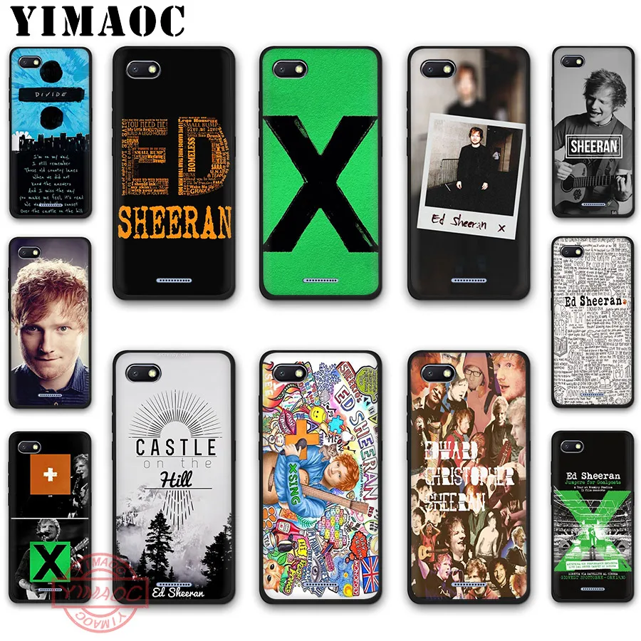 Мягкий силиконовый чехол YIMAOC Ed Sheeran для Redmi Note 8 7 6 5 K20 Pro Plus 5A Prime 6A 7A 4X S2 Go
