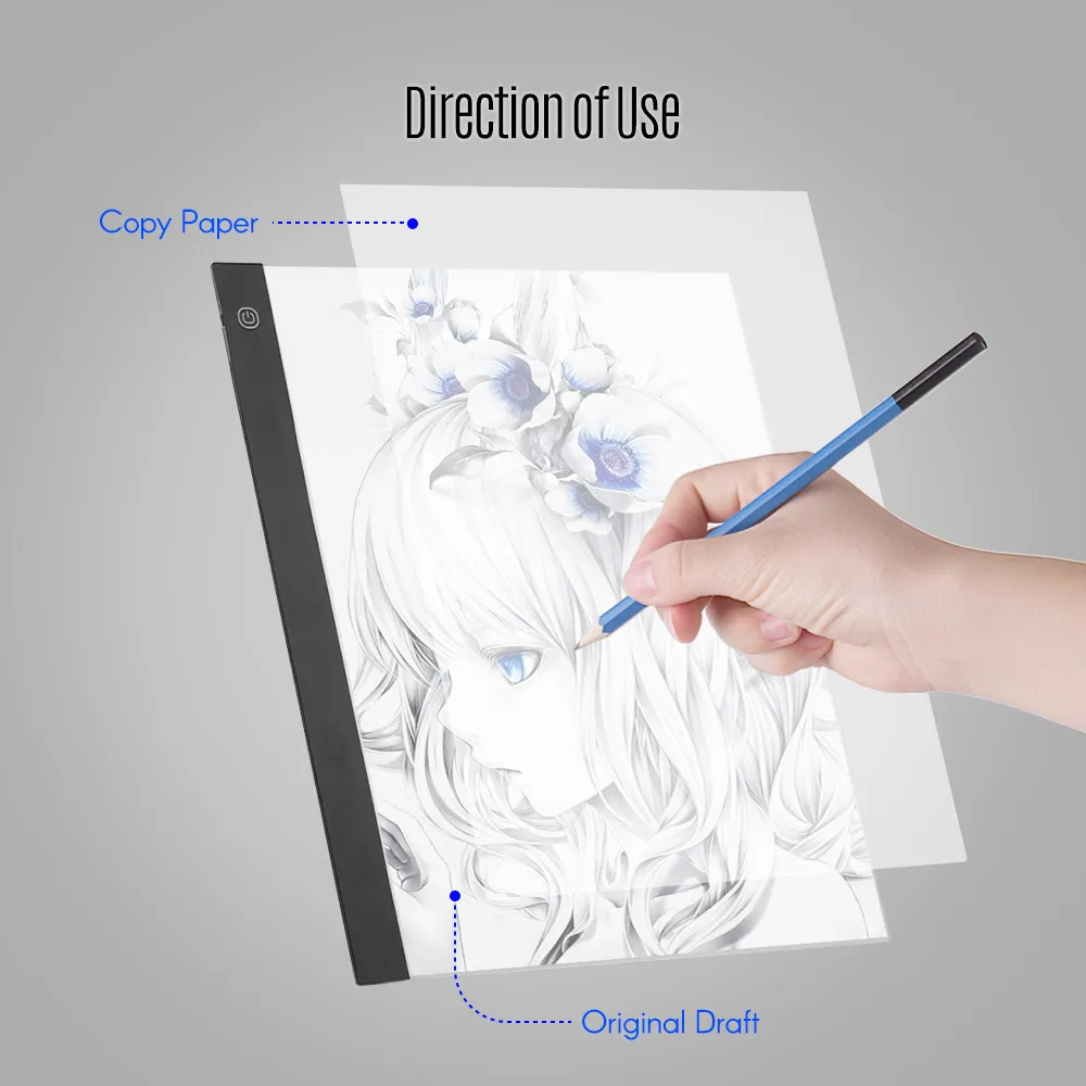 LED A3 Light Panel Graphic Tablet Light Pad Digital Tablet Copyboard for Tracing Drawing Copying View Diamond Painting Supplies - Image 6