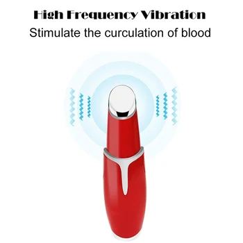 

2020 new thermal care eye massager weinkle remover eye massage pen