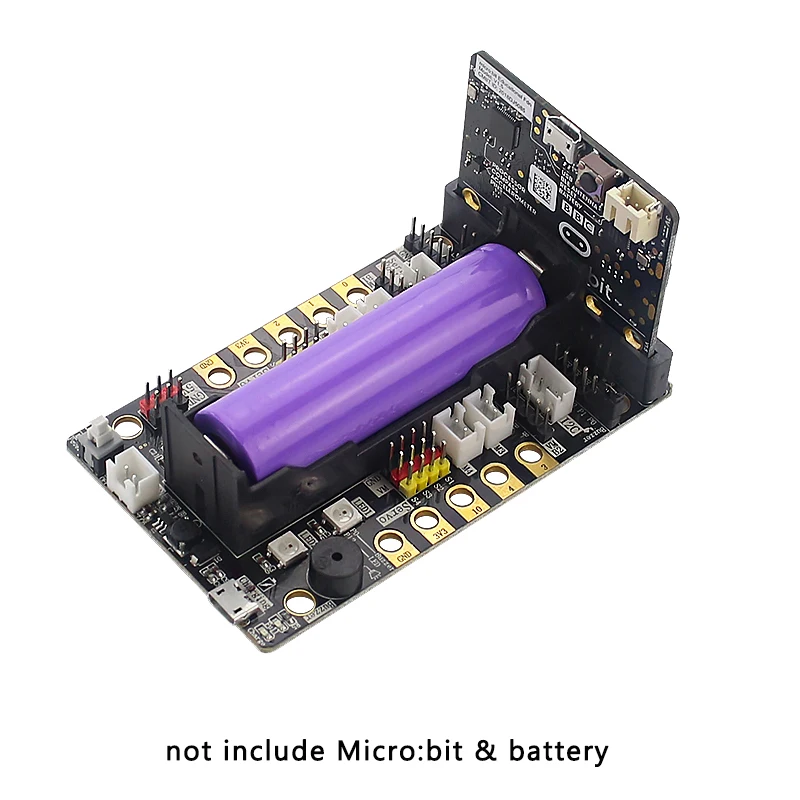 Комплект роботов Плата расширения для BBC Micro: Поддержка бит 18650 батарея для датчика сервопривод подключение для микро: бит