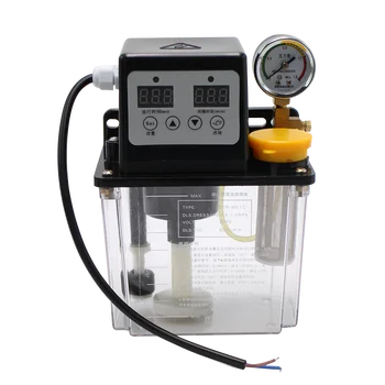

1PC 220V Automatic Lubricating Oil Pump 1L 2L CNC Lathe Machine Lubricator Electric Lubricating Oil Pump