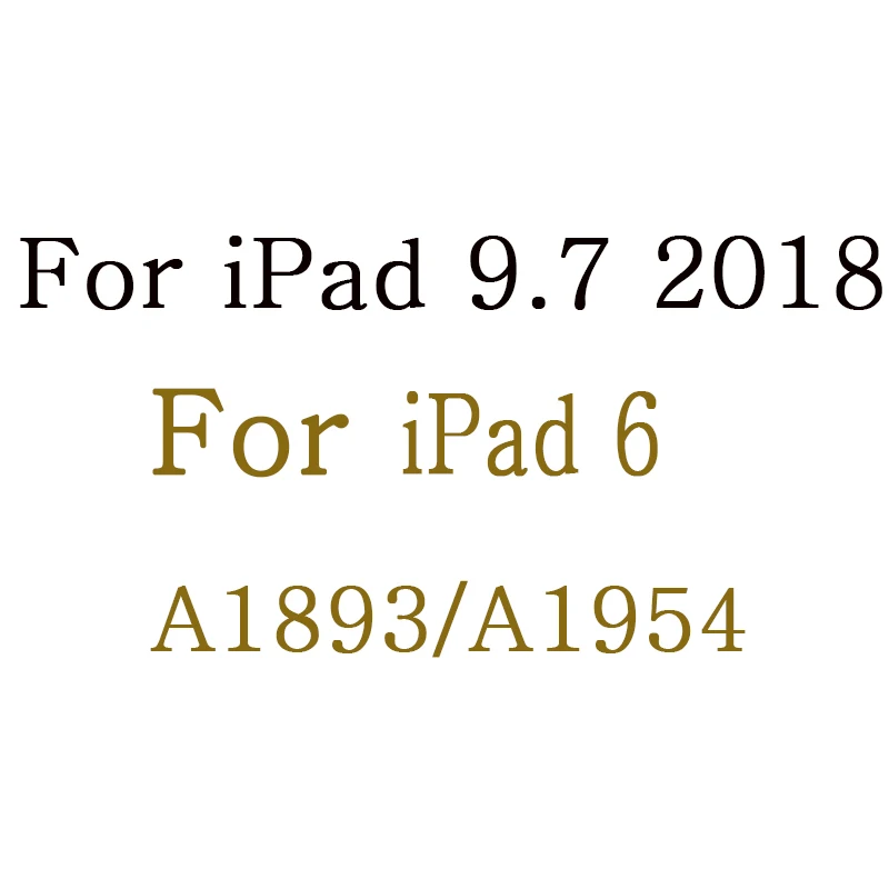 For iPad 6 Чехол qijun для ipad Air 1 2, умная сумка для сна для ipad 5 6, окрашенный чехол-подставка из искусственной кожи для ipad Air2 Air1 чехол s - Цвет: For iPad 6