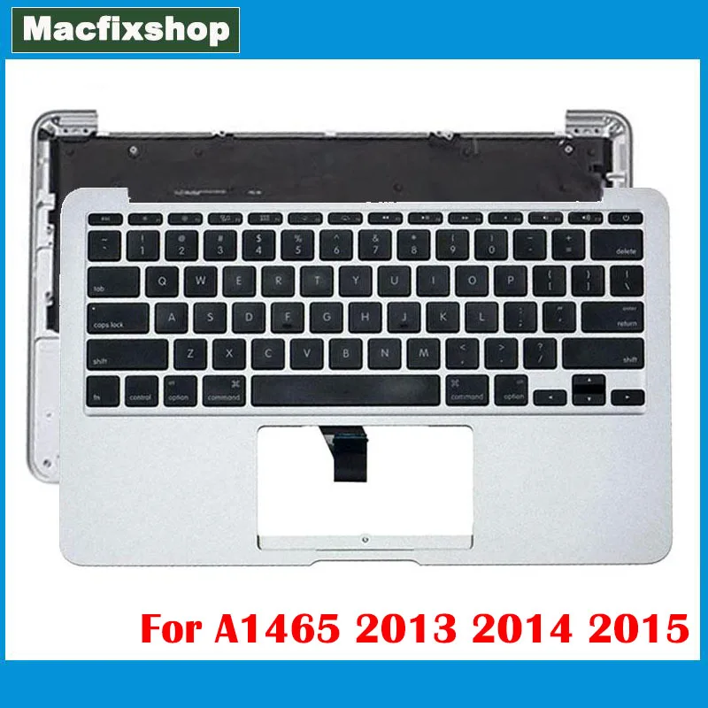 

Genuine UK US English A1465 Top Case For Macbook Air 11.6" Topcase A1465 Top Case Palm Rest Keyboard 2013 2014 2015 Replacement
