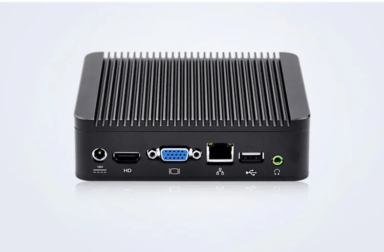 Безвентиляторный Pfsense OEM Мини ПК Intel J1900 четырехъядерный гигабитный NIC промышленный офис