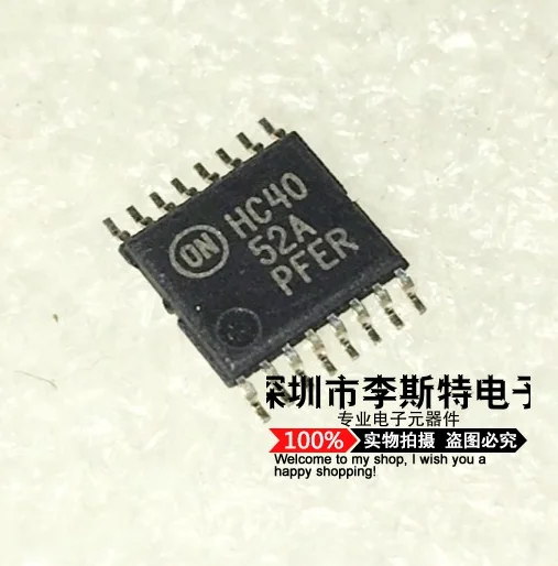 

Для HC4052A MC74HC4052ADTR2G TSSOP-16