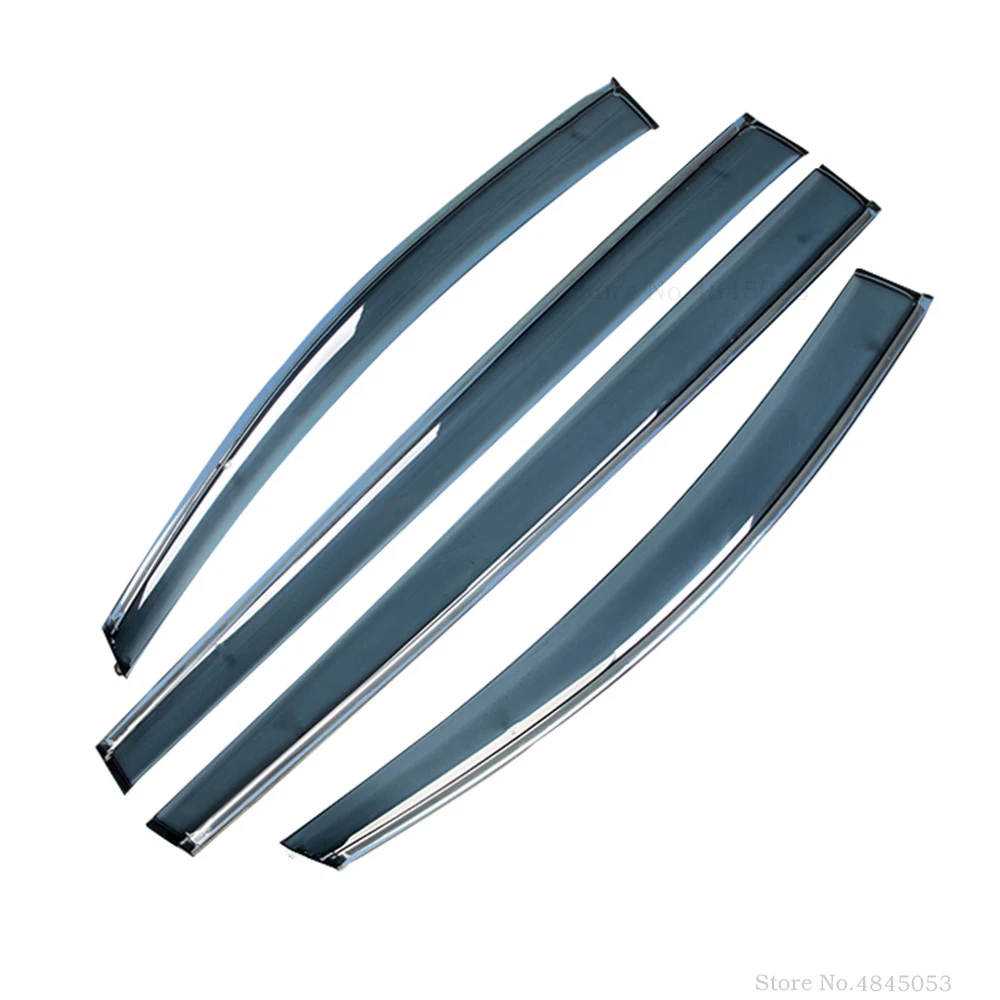 Для Mitsubishi Outlander 2016 2017 2018 2019 4 шт./компл. оконный козырек Vent Shades Защита от солнца и