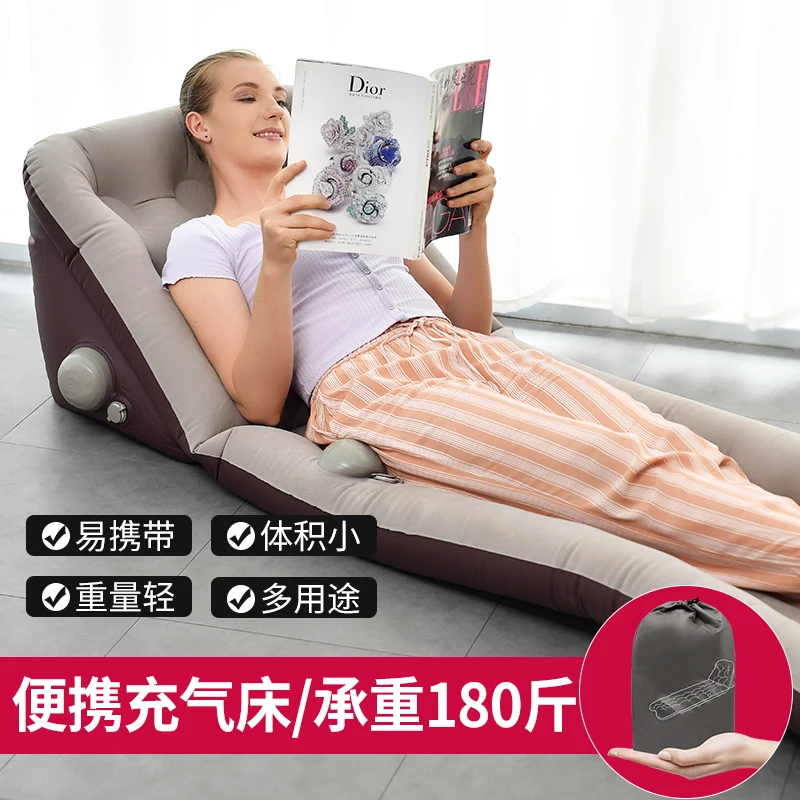

Надувные простыни для улицы, домашняя Толстая складная кровать, артефакт для офиса, диван для обеда, портативная воздушная кровать