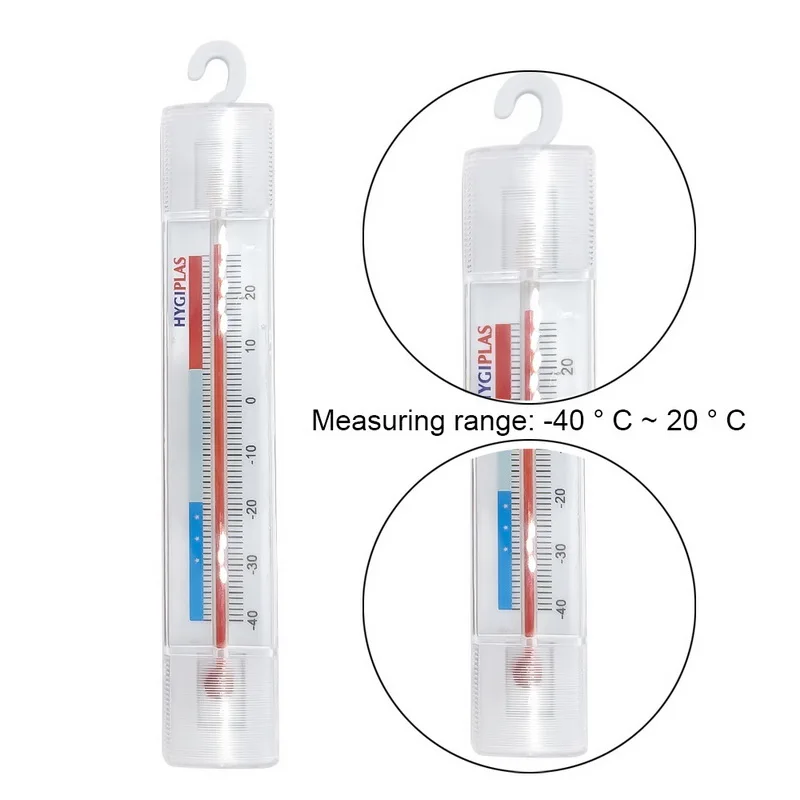 1 шт. термометр для холодильника домашний измеритель температуры с крюком ABS Мини измеритель температуры измерение температуры инструмент