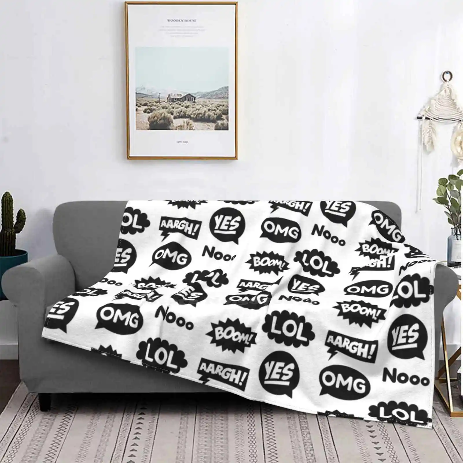 Sì Omg Divano Letto Confortevole Di Alta Qualità Coperta Morbida Sì Omg No Boom Lol