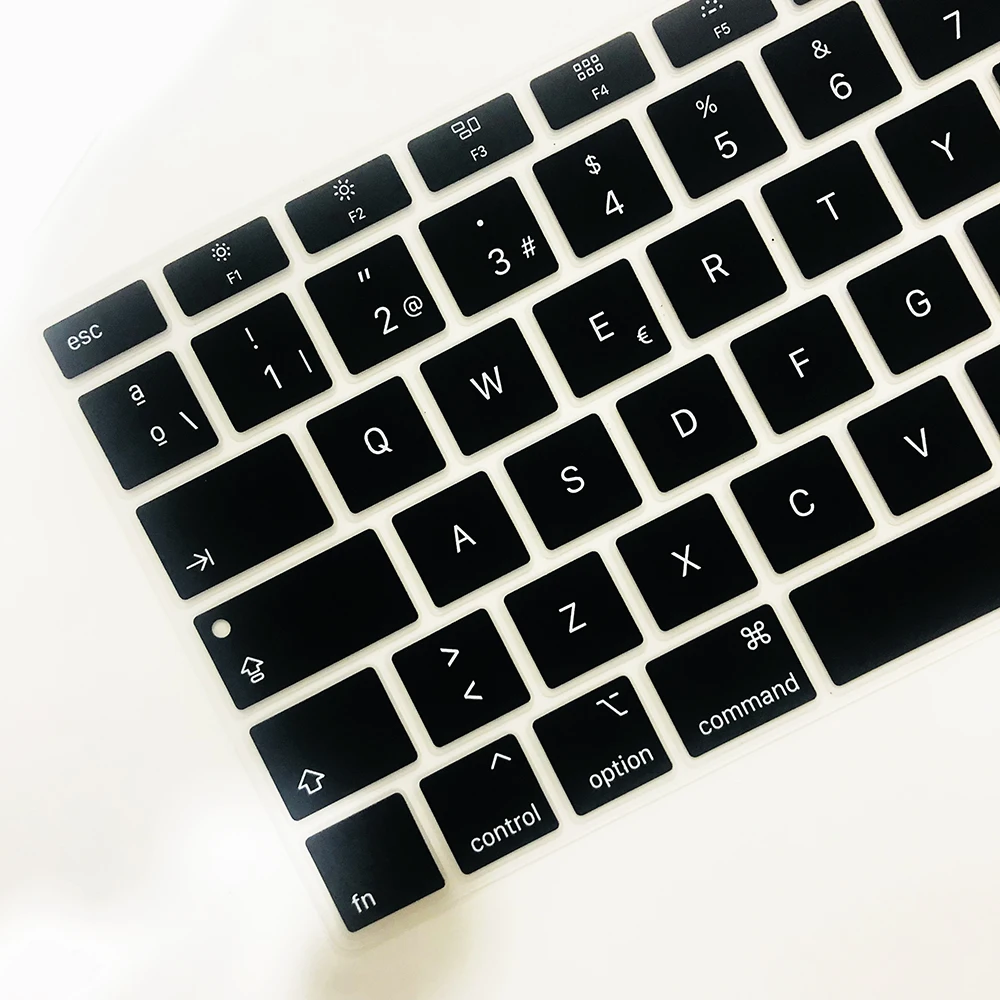 Macbook Air 13 용 스페인어 노트북 컬러 실리콘 키보드 커버 A1932 A2179 보호 필름 키보드 케이스, Apple Air13 2020 용