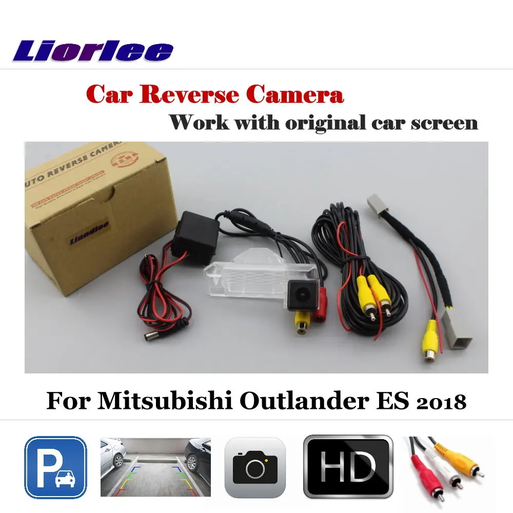 

For Mitsubishi Outlander ES 2018-2021 2022 Auto Reverse Parking Camera Rear Rearview CAM Back Work Car Factory Screen
