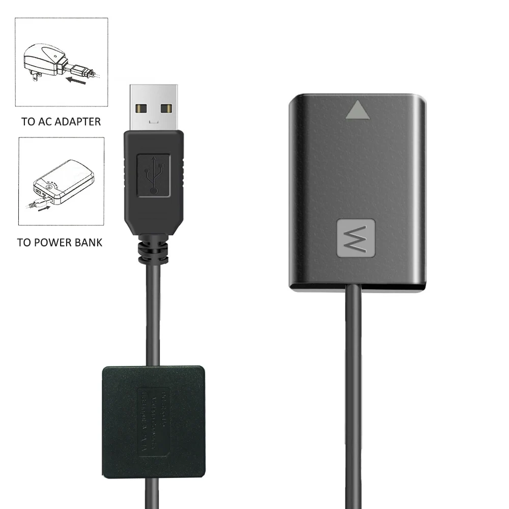 AC-PW20E питания переменного тока постоянный ток для камеры Sony a3000 a5000 a5100 a6000 a6300 a6400
