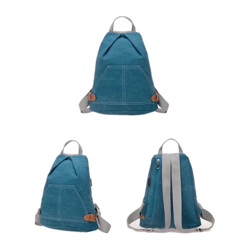 Туристический Холщовый Рюкзак Повседневная Уличная сумка простая Мода для мужчин и рюкзак водонепроницаемый большой объем