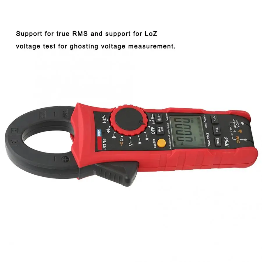 UNI-T UT219E UT219M True RMS мини Цифровые токовые клещи AC/DC напряжение Авто Диапазон VFC емкость Бесконтактный мультиметр