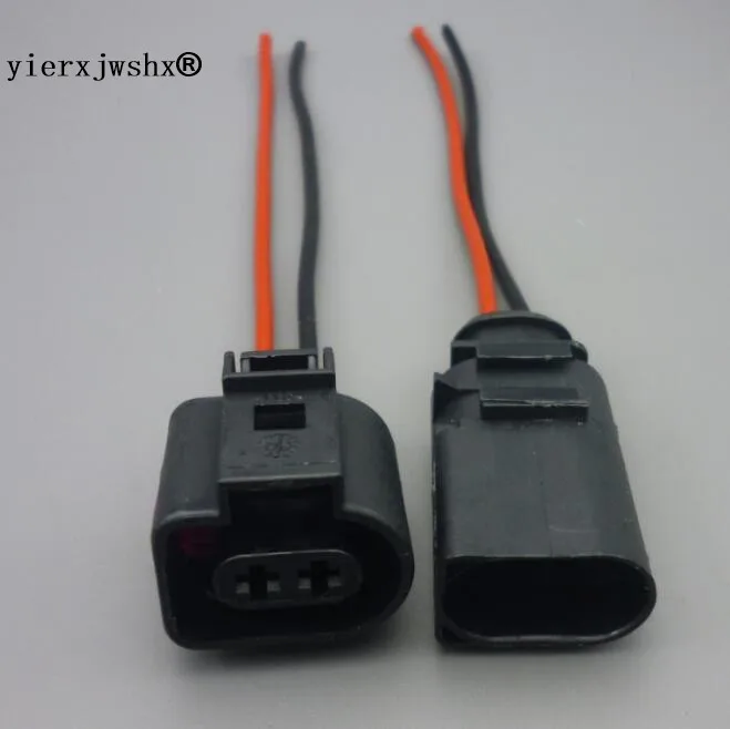 Premium 2-Pin 3.5mm Waterproof Wiring Harness Connector with Electrical Horn Plug