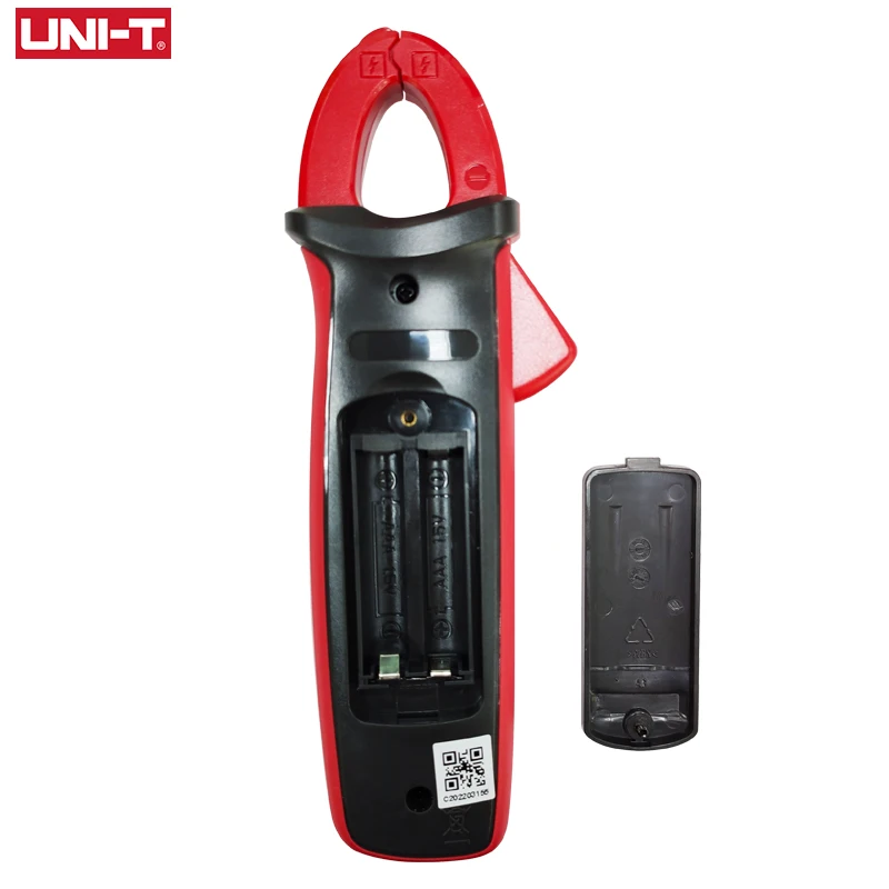 UNI T Мини Клещи UT210E Digital True RMS AC/DC тестер напряжения тока VFC емкость Бесконтактный