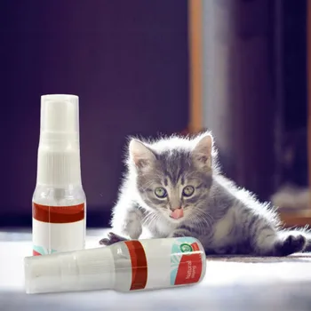 

1PC Natural Catnip Liquid Spray Boredom Solution Menthol Flavor Entertain Cats catnip Toys