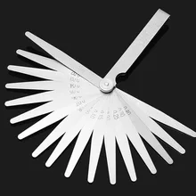 Meyer Feeler Gauge14 лезвие 0,05-1,00 мм из нержавеющей стали высокоточный датчик толщины для измерительных инструментов