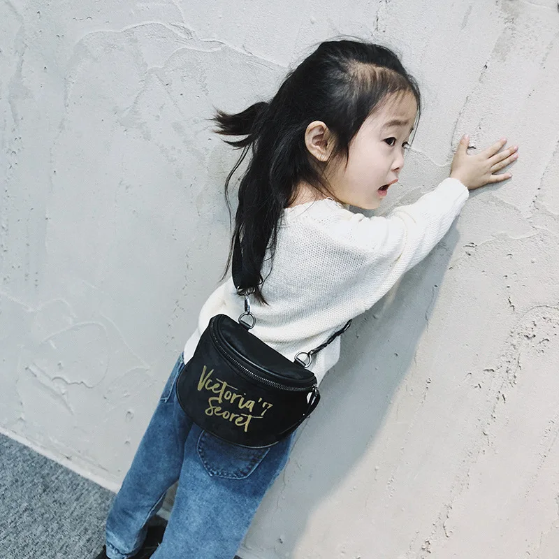 

CHILDREN'S Bag 2019 Spring New Style Hong Kong Style Retro Leopord Pattern Saddle Bag Korean-style Versatile Accessories Crossbo