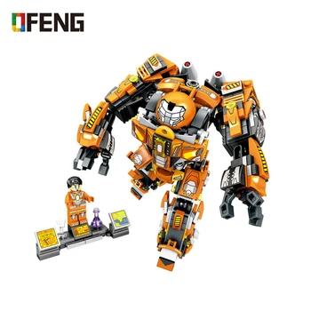 

Hulkbuster MK36 armor Iron Man DIY Building Blocks Avengers Bricks Compatible Model Toy For Children Gift