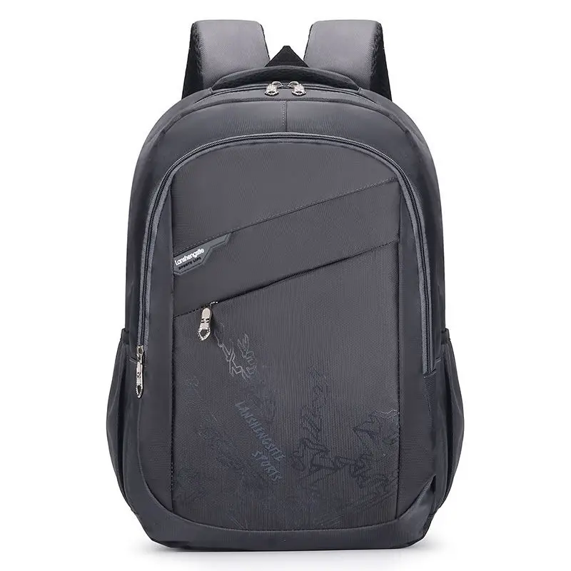 

New Fashion Men's Backpack Oxford Cloth Material Multifunctional Large Capacity Design Outdoor Leisure Travel Student Bag