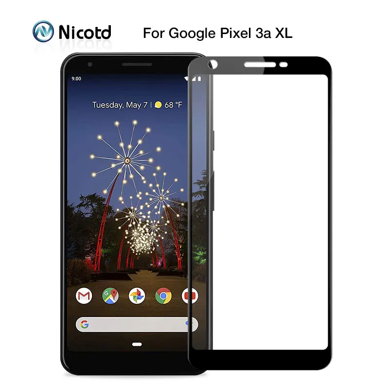 2 шт для Pixel 3A XL 9H твердость против царапин Закаленное стекло пленка Google