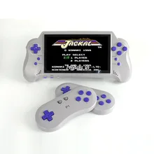 CooToo Портативный 8 бит 7 дюймов ЖК-дисплей цветной экран чехол для телефона в виде ретро-игровой консоли встроенный 121 Игры Поддержка беспроводного контроллера подключение к телевизору