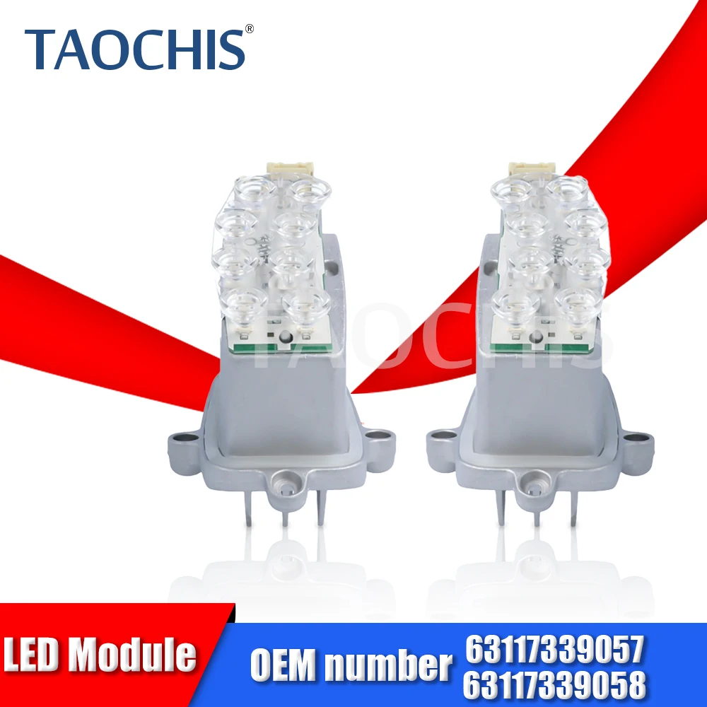 

TAOCHIS 1 шт. светодиодный поворосветильник модуль управления Оригинальный OEM 63117339057 63117339058 Подходит для BMW 7 серии 2013-2016 F01/F02/F03 LCI