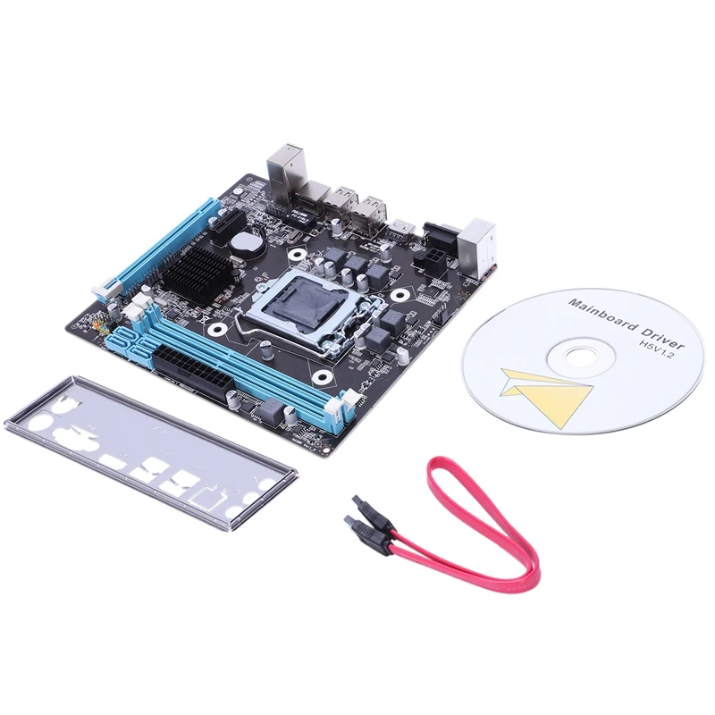 Профессиональная материнская плата HM55 LGA 1156 DDR3 ОЗУ USB 2 0 поддержка ядра I3 I5 I7