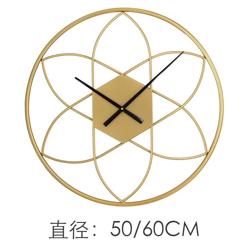 

Nordic Creative Fashion Wall Clock Silent Minimalist Bedroom Wall Clock Modern Design Metal Relogio Parede Home Decor New