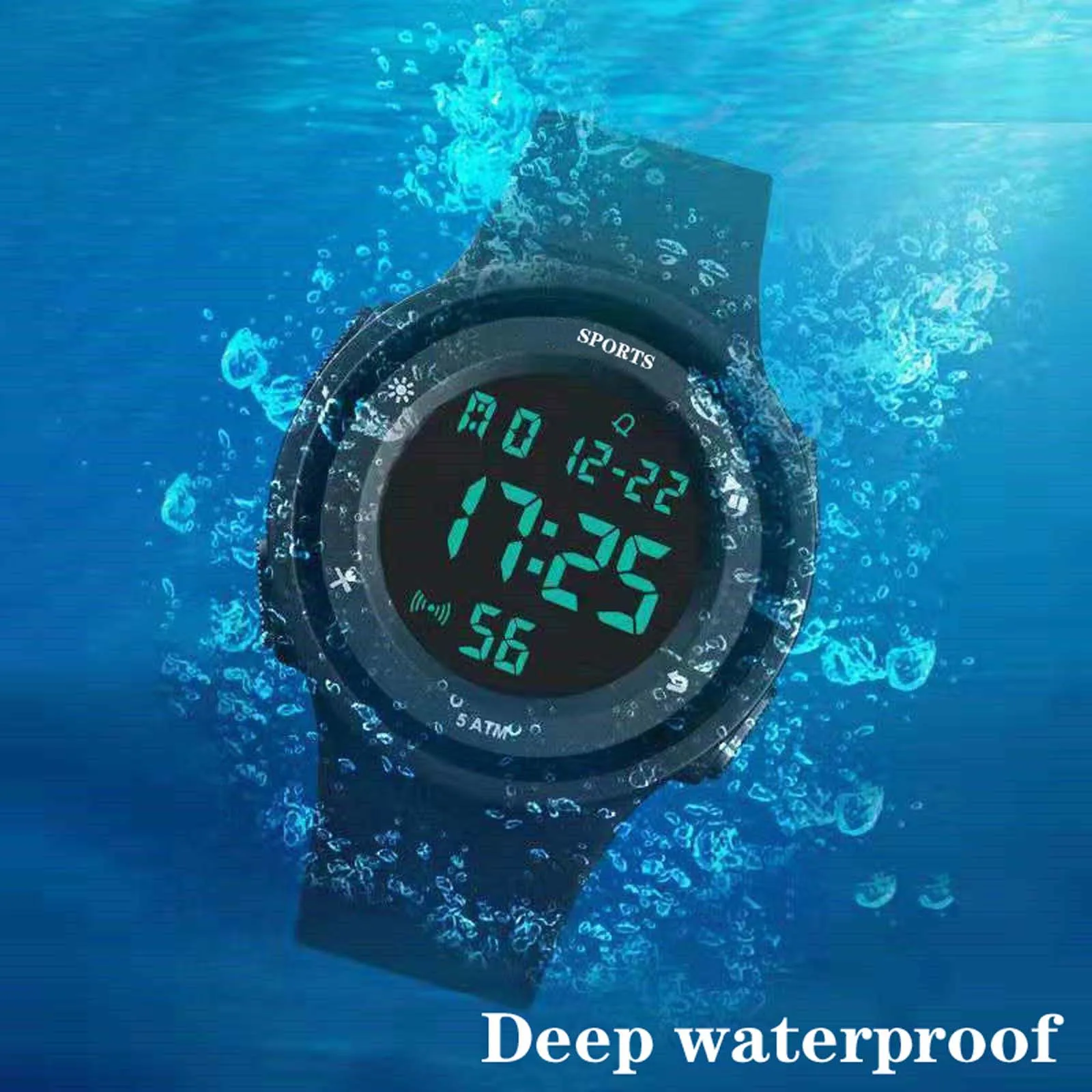 Marca de luxo relógio esporte digital novos homens relógios militares eletrônico digital writwatch relógio de moda à prova dwaterproof água masculino 2021
