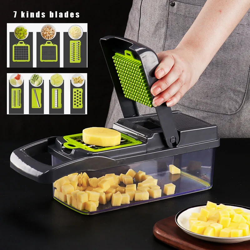 

New quick vegetable cutter Kitchen accessories Mandoline Slicer Fruit Cutter Potato Peeler Carrot Cheese Grater vegetable slicer
