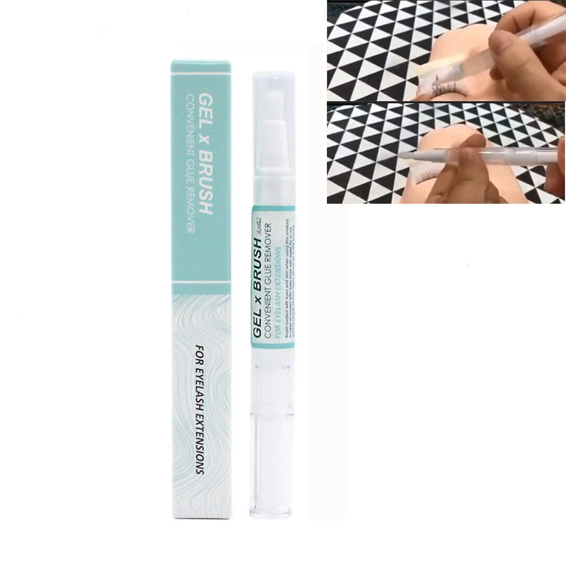 FUNMIX 2019 New False Eyelash Glue Remover Pen Non irritating Eyelash