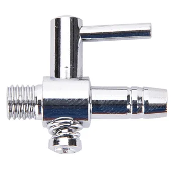 

1PCS Hot Selling Stainless Steel Valves Thread Aquarium Air Flow Distributor Lever Control Valve
