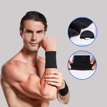 Защита на запястье для мужчин и женщин Спортивный Теплый баскетбольный Волан ультра-тонкий впитывающий пот нейлоновый протектор на запястье