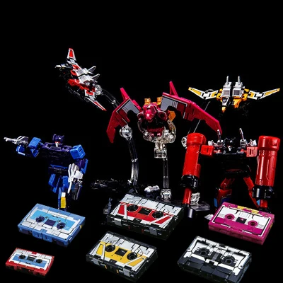 G1 THF трансформер звуковая волна шесть лент войск Mindwipe Румяна Frenzy Ravage Laserbeak Buzzsaw Limit