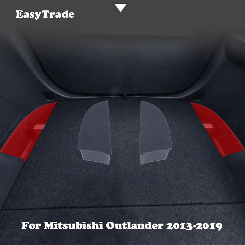 Для Mitsubishi Outlander 2013- аксессуары 2 шт. Автомобильный задний багажник боковой ящик для перчаток контейнер автостайлинг аксессуары