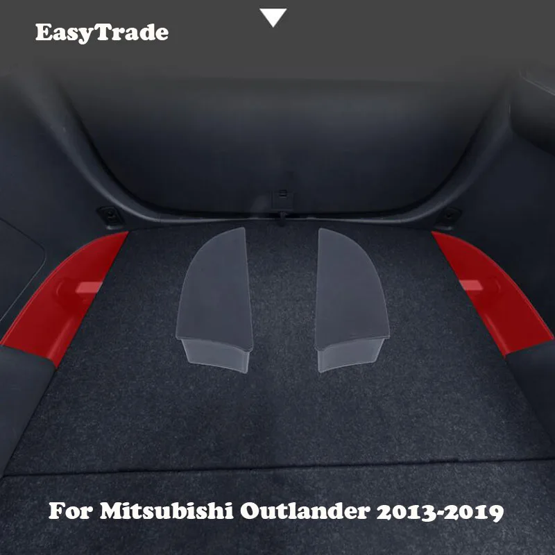 Для Mitsubishi Outlander 2013-2019 аксессуары 2 шт. Автомобильный задний багажник боковой ящик