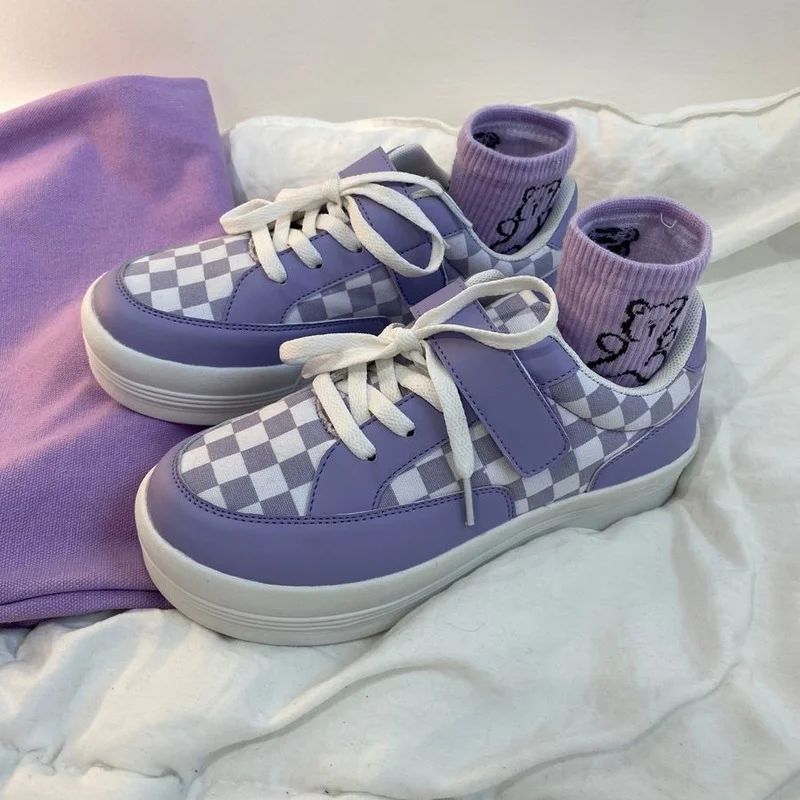 

Spring and Autumn Women's Sports Shoes Lolita Kawaii Platform Casual Running Fashion Comfortable Lovely Sports Shoes