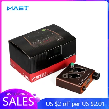 

New Design Mini Tattoo Power Box Supply Dragonhawk Dual Clip Cord For Tattoo Machine