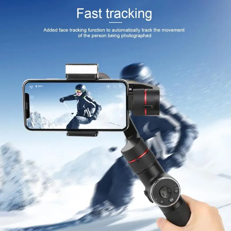  Zomei V5- Three-axis Camera Adjustable Handheld Grip Phone Stabilizer