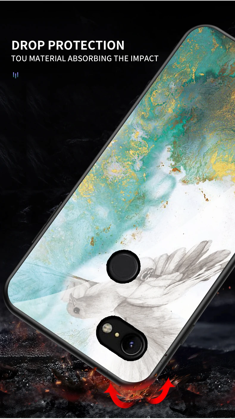 Для Google Pixel3 XL чехол для телефона мраморный жесткий чехол из закаленного стекла для Google Pixel 3 XL чехол градиентная защитная задняя крышка для телефона