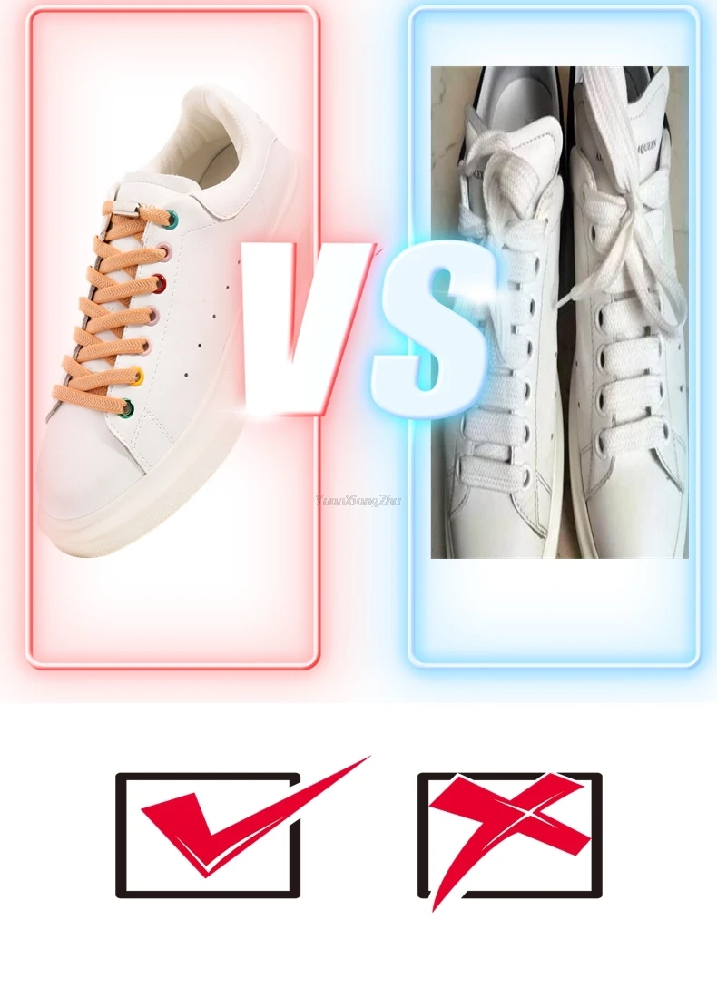 New Elastic Laces without ties Shoelaces for Sneakers Flat No Tie Shoe laces Kids Adult Quick Shoe lace Rubber Band Shoestring